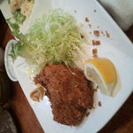 伽羅 - 牡蠣フライ（食べかけ）