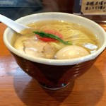 麺屋ブルーズ - 白そば（とろ玉子）