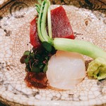 日本料理 太月 - お造り　アップ　2016年12月