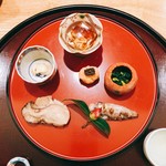 日本料理 太月 - 前菜プランビュー　2016年12月