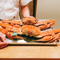 日本料理 太月 - 松葉蟹　浜茹で　2016年12月