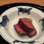 まき村 - 松坂牛のシャトーブリアン、茄子添え（2016/11）