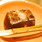 銀座 しのはら - 甘味 葛焼き