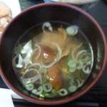 Nouka Resutoran Shunsai Kan - なめこと豆腐のお味噌汁