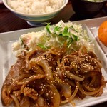 小柴屋 - 焼肉定食(¥1,080)