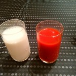 그란도에쿠시부 카루이자와 - 【2016.12.4(日)】牛乳とトマトジュース