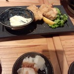 天ぷら海鮮米福 - 牡蠣の天ぷら