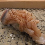 鮨処 有馬 - ホッキ　炙り