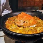 アカ - コッペ蟹のパエリア
      