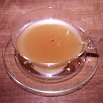 アカ - きのこと生ハムのスープ
      