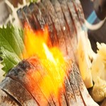 Grilled Kinka mackerel