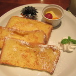 ウエストパークカフェ - フレンチトースト　770円
