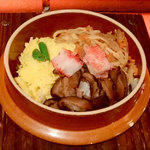 この釜飯が非常に美味い！