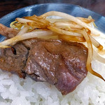 元祖じんぎすかん料理 澤田屋 - ジンギスカンとご飯は良く合います（２０１６年１２月）
