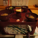 会津郷土食 鶴我 - 出し方も工夫されています