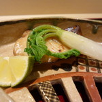 銀座 しのはら - カボスを絞って頂きます