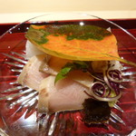 銀座 しのはら - 柿の葉の下には。。