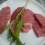 みょうが屋 - イチボ・ヒレ・サーロイン