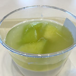 カフェ・ディ・フェスタ - 絹ごし杏仁メロン 2016/01/28