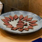 初音鮨 - 大トロのあぶりに黒トリュフ