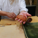 初音鮨 - 赤座海老