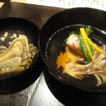 甘鯛　粟麩　舞茸 