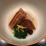 御料理 堀川 - 焚合：いとこ煮