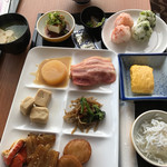 Shirahama Koga No I Rizo-To Ando Supa - 朝のブッフェ 和食バージョン