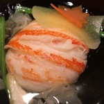 御料理 堀川 - 蟹真丈