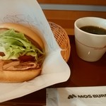 Mosubaga - モーニングバーガーB.L.T.＆ブレンドコーヒー