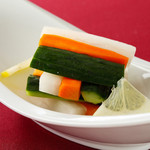 15．野菜の甘酢漬け