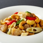 36．鶏肉とカシューナッツの炒め