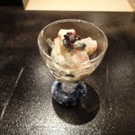 ぎんざ 一二岐 - 柿の白和え