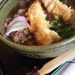 にしかわ - 天ぷら肉うどん　1,600円