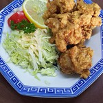 中華料理 萬来軒 - 鶏の唐揚げ(2016年12月)