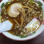 中華料理 萬来軒 - 醤油ラーメン(2016年12月)