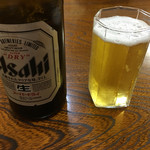 とんかつ 山 - ビール(中)￥400♪