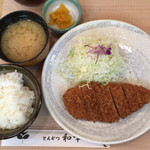 とんかつ 和幸 - ロースカツ定食 980円 税込