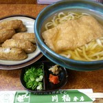 きつねうどんといなり鮨・大です。(2016年12月)