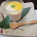 四季・日本料理 いばら木 - ごまプリン。