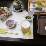 四季・日本料理 いばら木 - このあと揚げ物とプリン。