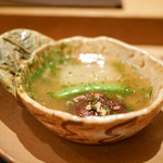 虎白 - 「小鍋」すっぽん、冬瓜、スナップえんどう