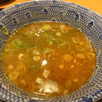 六厘舎 - 出汁割したところ