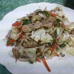 こだまや食堂 - 肉野菜炒めアップ