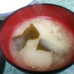 こだまや食堂 - 味噌汁