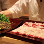 銀座 しのはら - くまさんんとお野菜