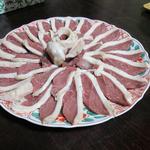 鳥幸 - 鴨鍋の鴨肉