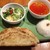 マカン - 料理写真:シンガポール風チキンカレーセット＋パラタ追加