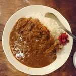 万里食堂 - 2016年11月　かつカレー　900円