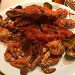 トラットリア・イタリア - 渡り蟹のリングイネ♥︎